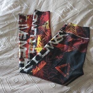 Stylish Multicolor Graphic Compression Leggings
